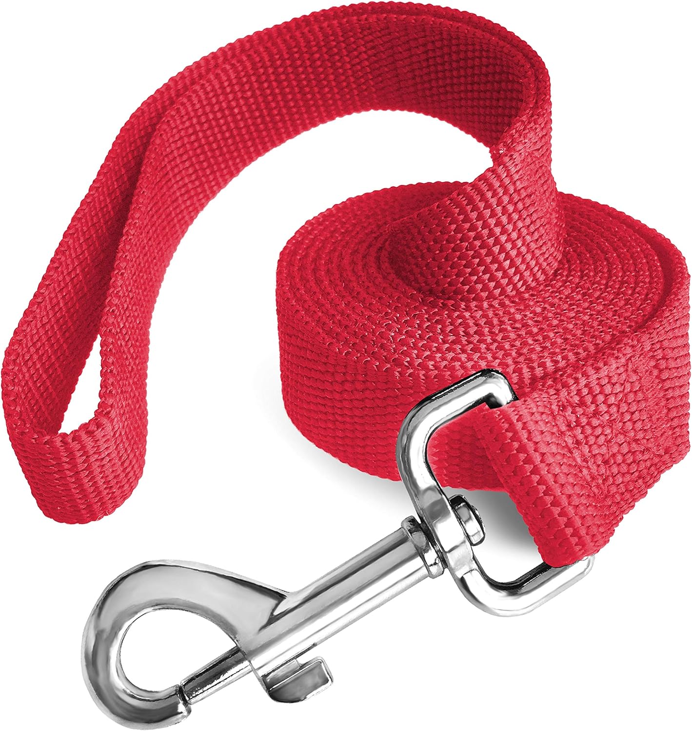 Jackpet 6ft 10ft 30ft Black Long Line Training Dog Leash