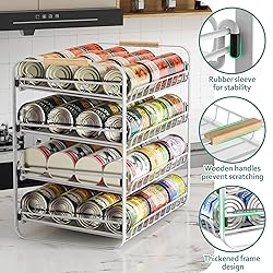 MAXIFFE 4 Tier Can Organizer for