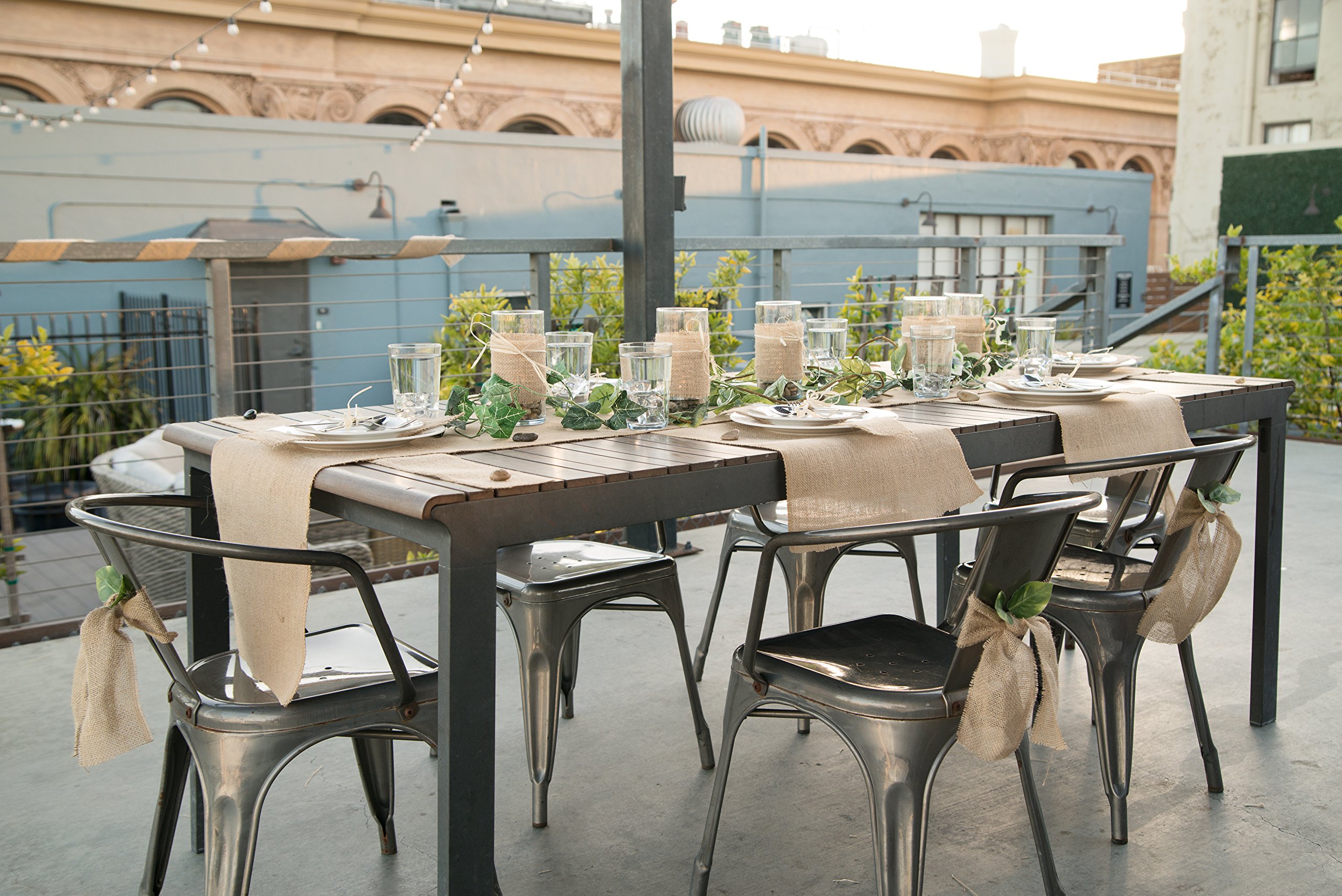 Burlap Table Runners 14” Wide X 10 Yards Long Burlap Roll Burlap