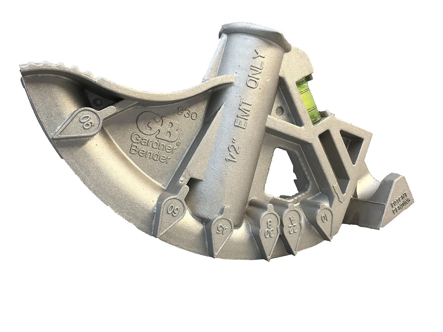 Gardner Bender 930B Aluminum Conduit Hand Bender Tool, Bends ½ Inch