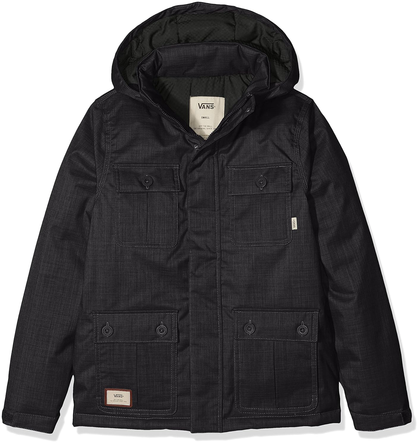 Vans Boys' Mixter II Jacket, Grape Leaf/Black, Small Amazon.co.uk