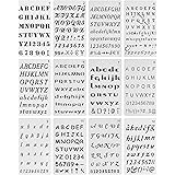 Mr. Pen- Letter Stencils, 12 Pack, 4 x 7 Inch, Alphabet Stencils, Letter Stencil, Lettering Alphabet Stencil, Stencils, Stenc