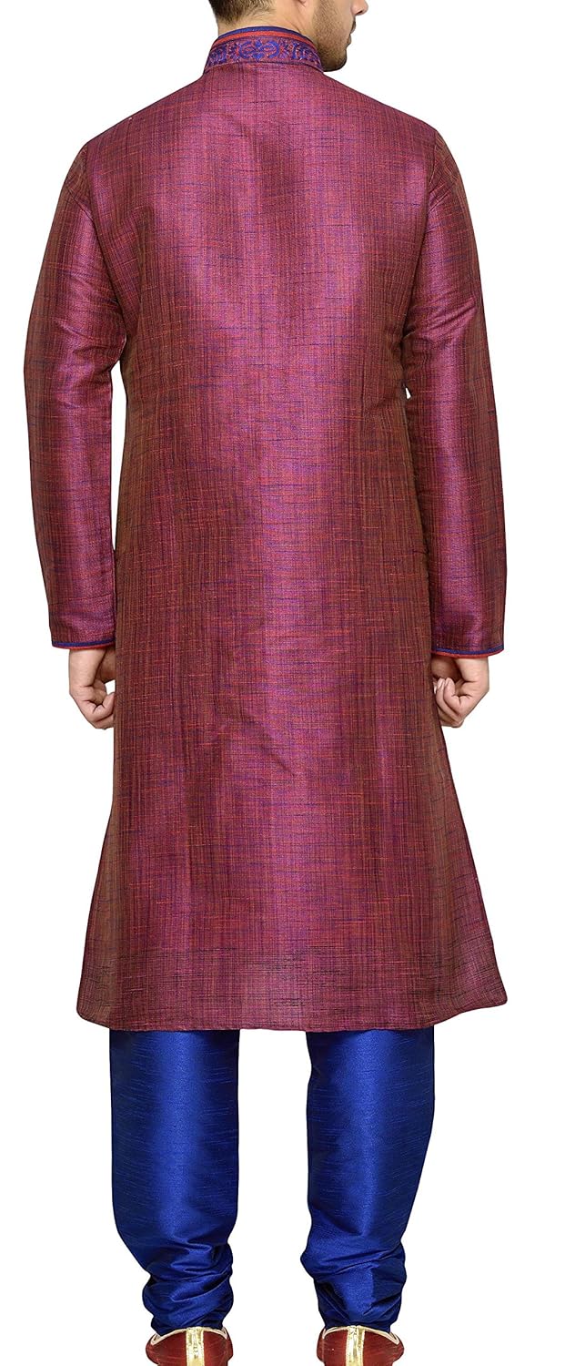 indian poshakh men's silk sherwani