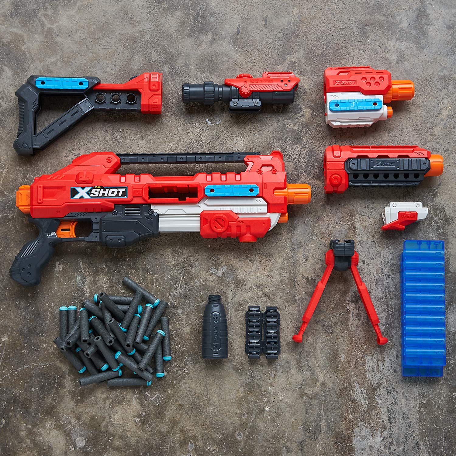 XShot Excel Regenerator Foam Dart Blaster with Over 1, 000 Unique