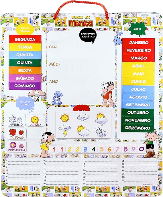 Meu primeiro calendário turma da mônica Clearance