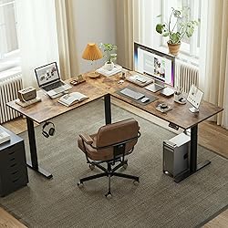 Agilestic L Shaped Standing Desk Adjustable