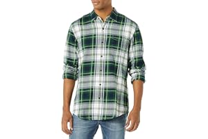 Amazon Essentials Men's Long-Sleeve Flannel Shirt