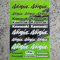 Decals Stickers Graphics Compatible with Kawasaki Ninja 250 300