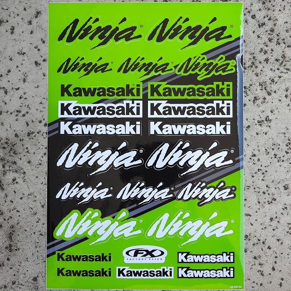 Kawasaki Ninja H2 Stickers Kit - 001 – H2 Stickers - Worldwide