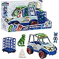 PJ Masks Dino Trouble Off Roader Rescue Vehicle, Includes Dinosaur and Catboy Figures