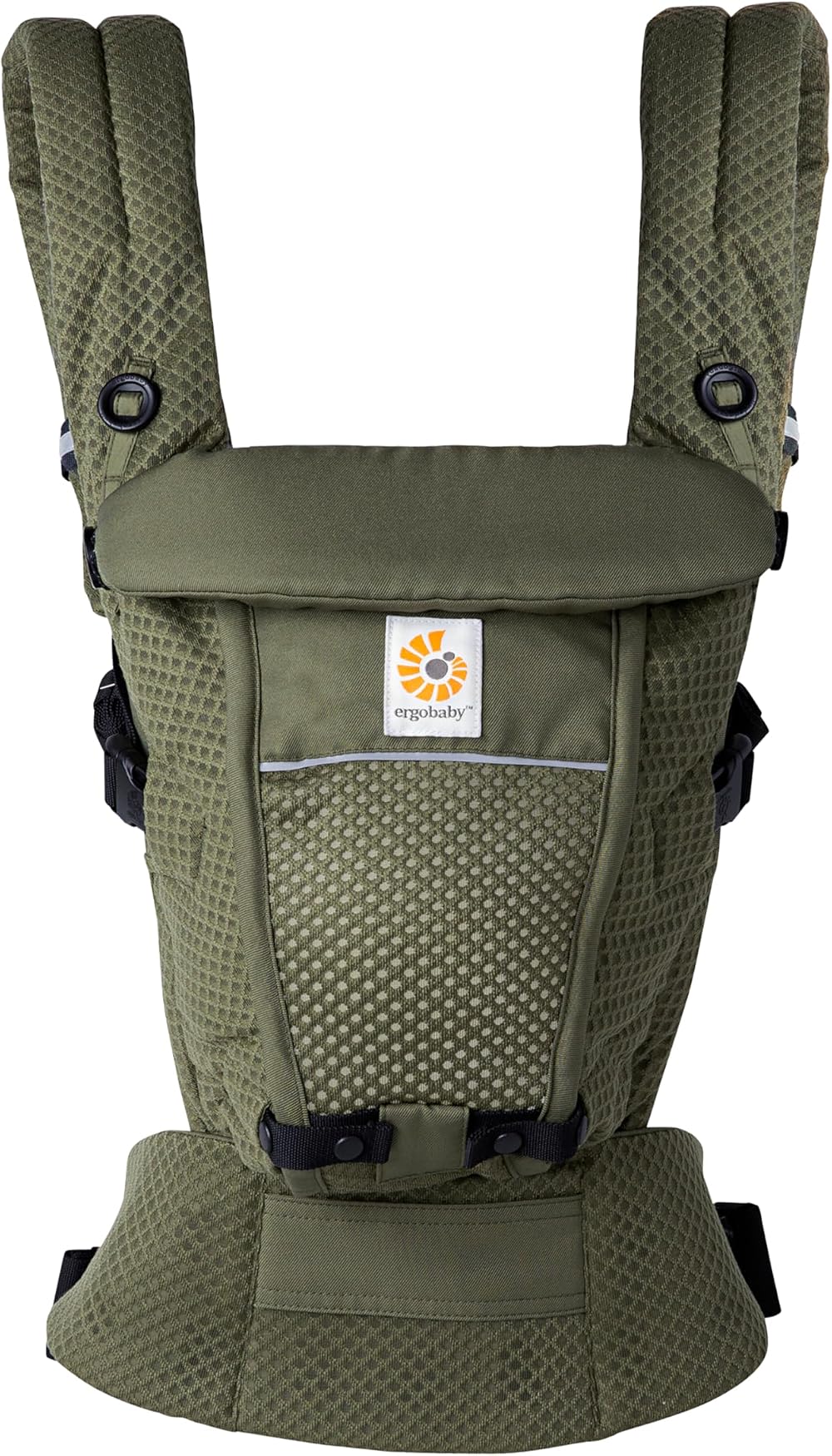 Ergobaby Adapt Carrier SoftFlex Mesh Newborn to Toddler Olive Green 3 Positions