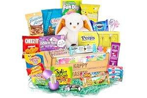 CHARMED CRATES Easter Baskets for Kids Already Filled - Prefilled Easter Baskets for Teens, Adults, for Boys, and Girls