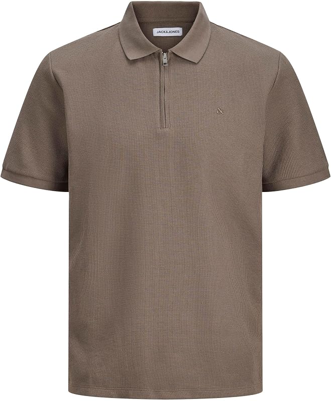 Jjeaustin Zip Polo Ss Noos