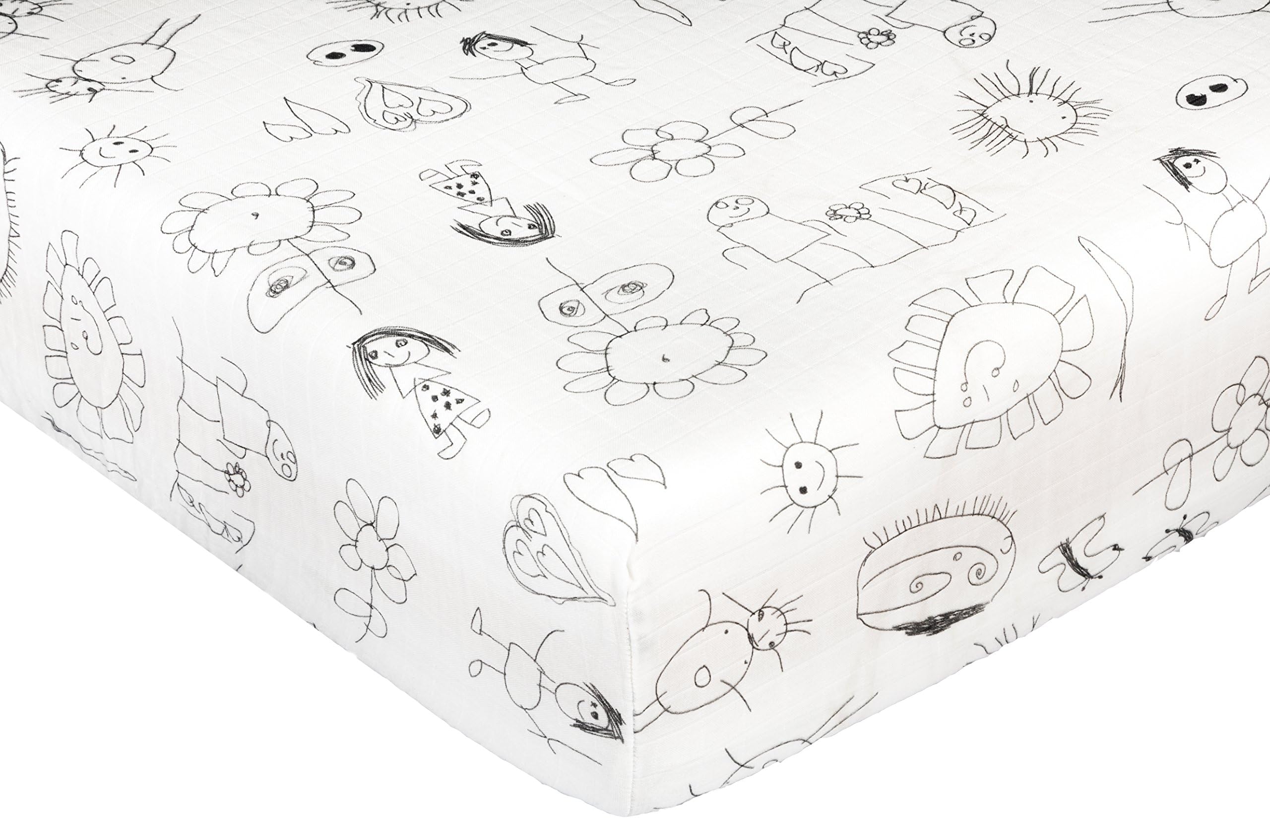 Miram baby Organic Bamboo Fitted Crib Sheet