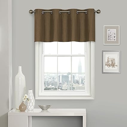 Eclipse Clara Window Valance, Amber