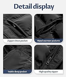 CREATMO US Men's Running Bomber Stylish Warm