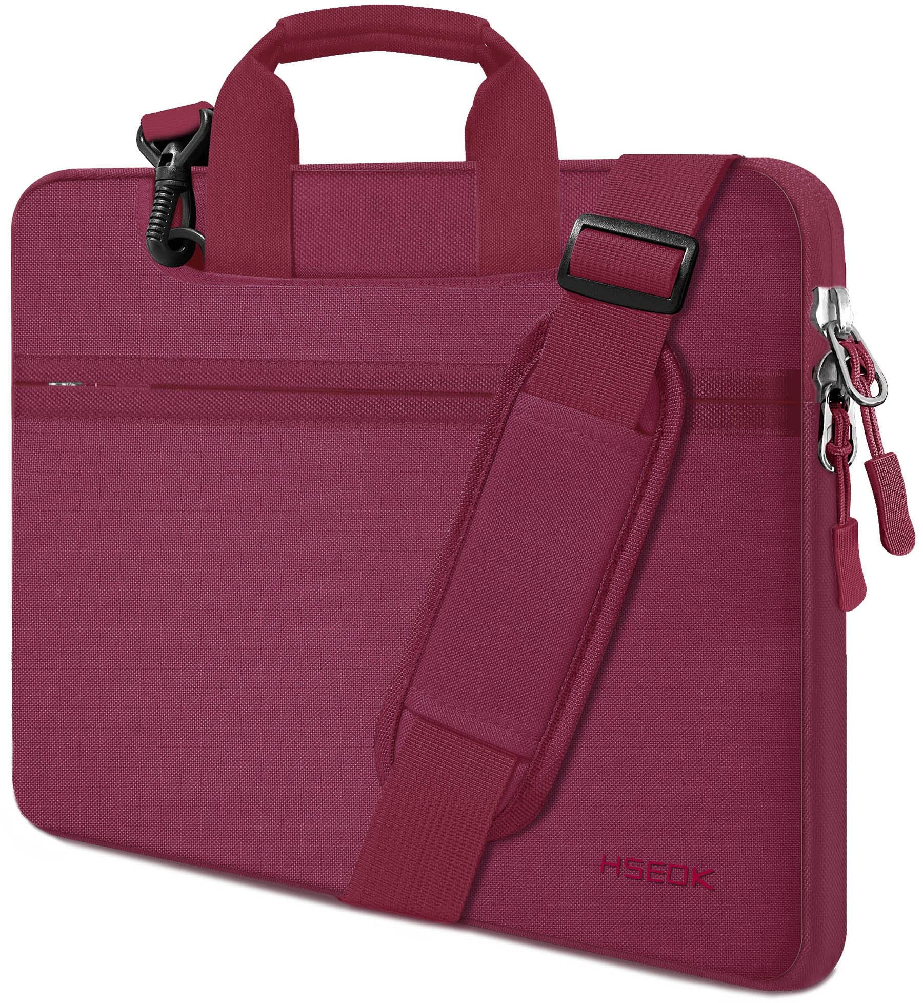 HSEOK Laptop Shoulder Bag 15 15.6 16 Inch Briefcase,Compatible MacBook Pro/Neo 16",MacBook Air/Pro 15,XPS 15/16 and most 15.6-16 and Most 15-16 Notebooks,Spill-Resistant Handbag,W02R01 — image 1