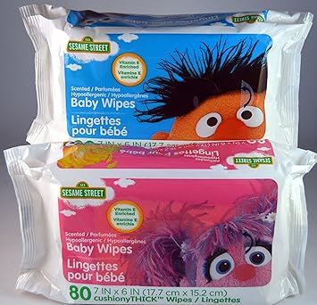 sesame street wipes
