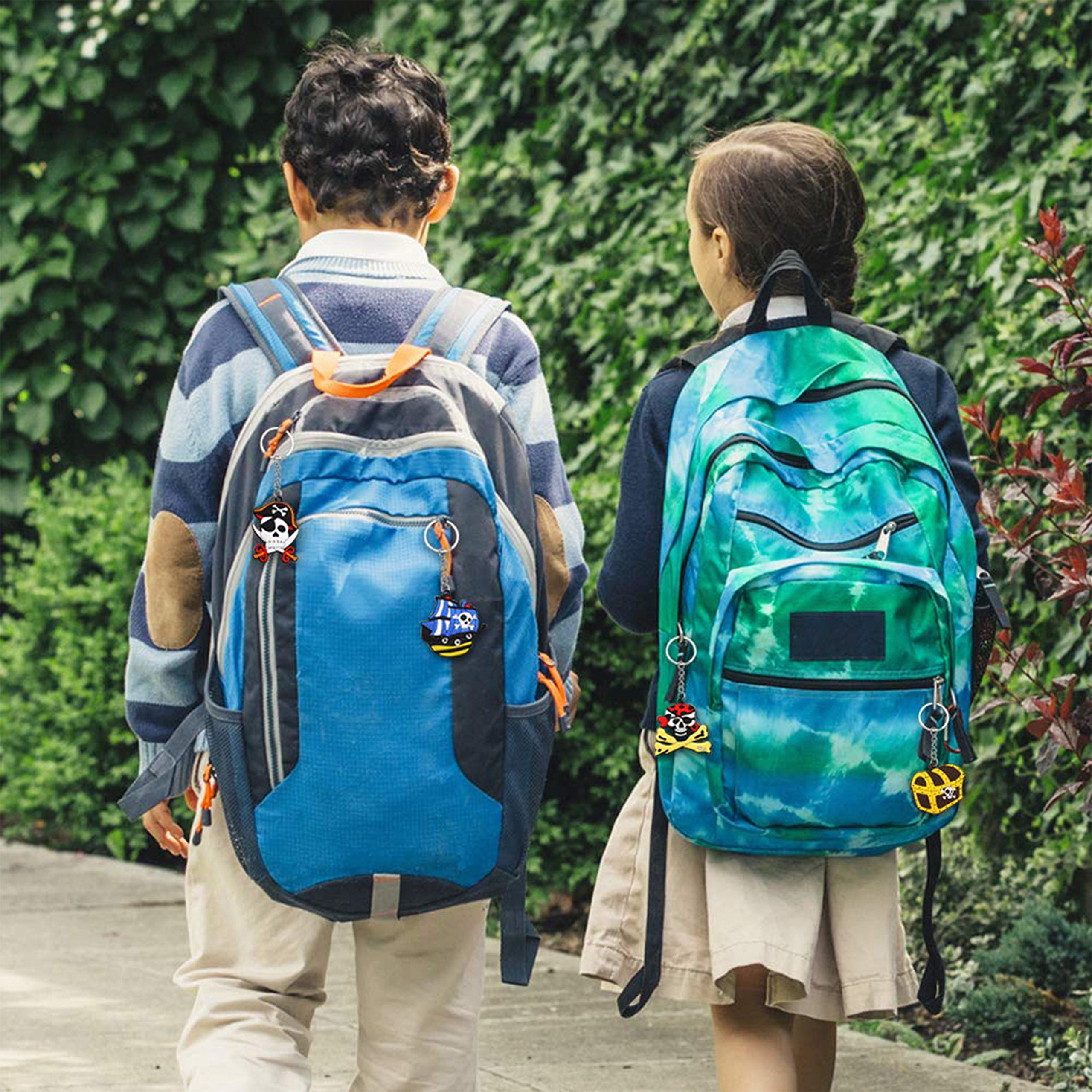 DDream Pirates Anniversaire, 32Pcs Pirates Bagues, Pirates Porte-Clés, Tatouages Temporaires de Pirates Enfant Fille Garçon pour Un Cadeau de l\'anniversaire sur Le Thème Pirates