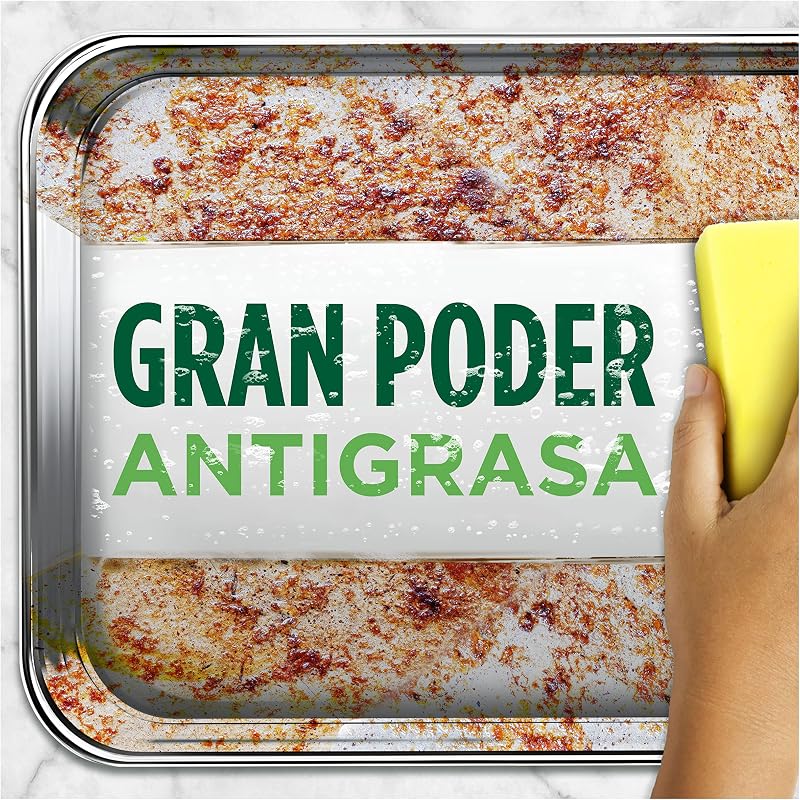 Máquina de lavar louça líquida de mão fairy maxi power, 3,6 l (8 x 450 ml), com poder antigordura, fácil limpeza pratos, panelas e frigideiras mais gordurosos