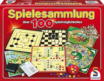 Schmidt Spiele 49147 Spielesammlung Mit Uber 100 Spielmoglichkeiten Amazon De Spielzeug
