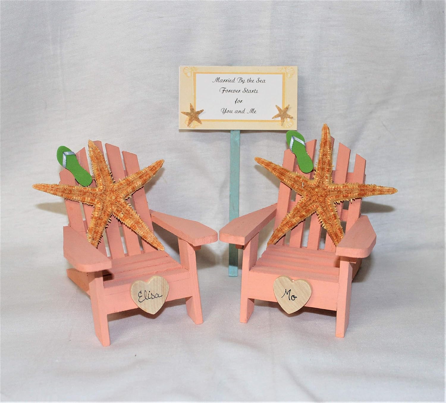 Best wedding cake toppers beach chairs