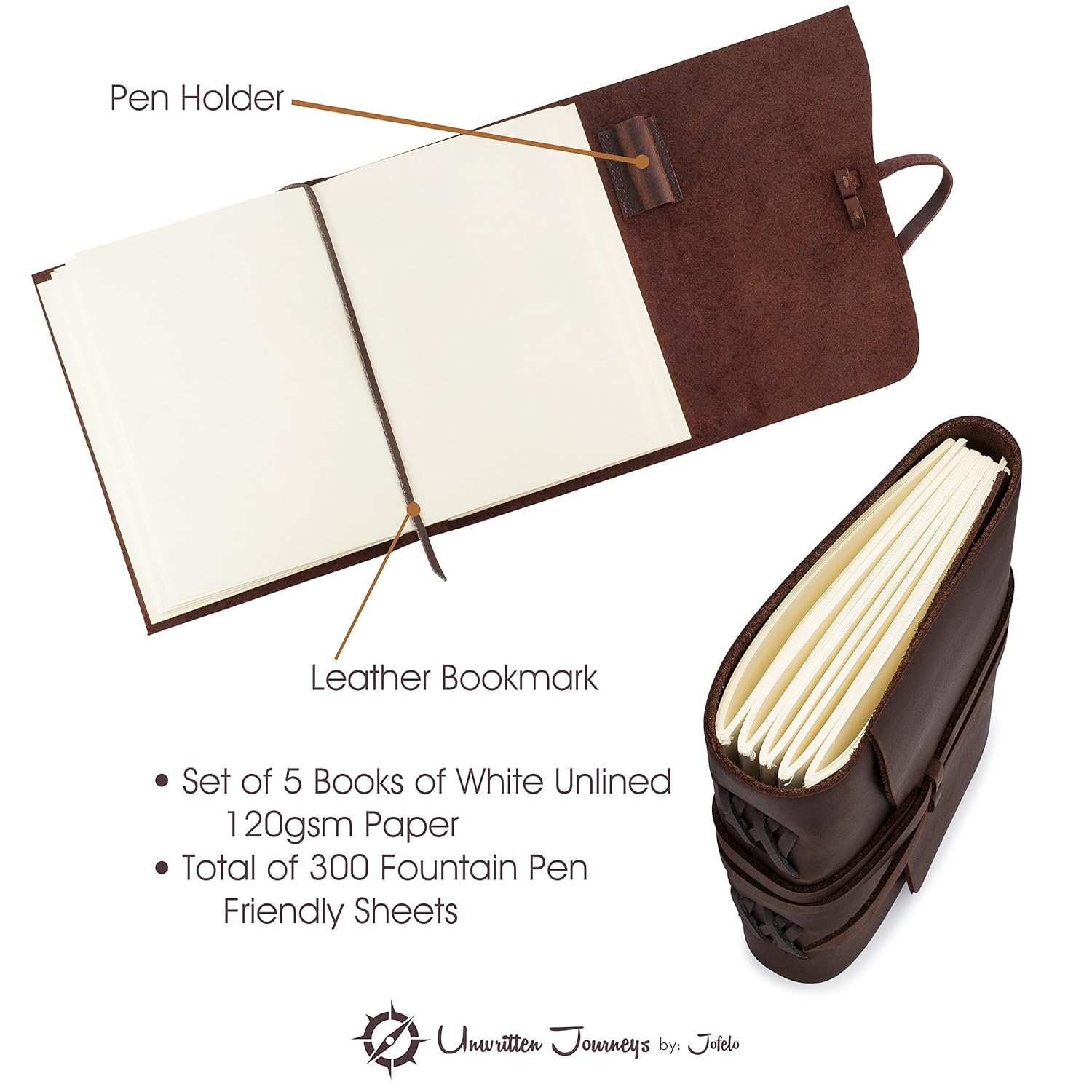 Office Products Diary Sketchbook Leather Journal Refillable Writing