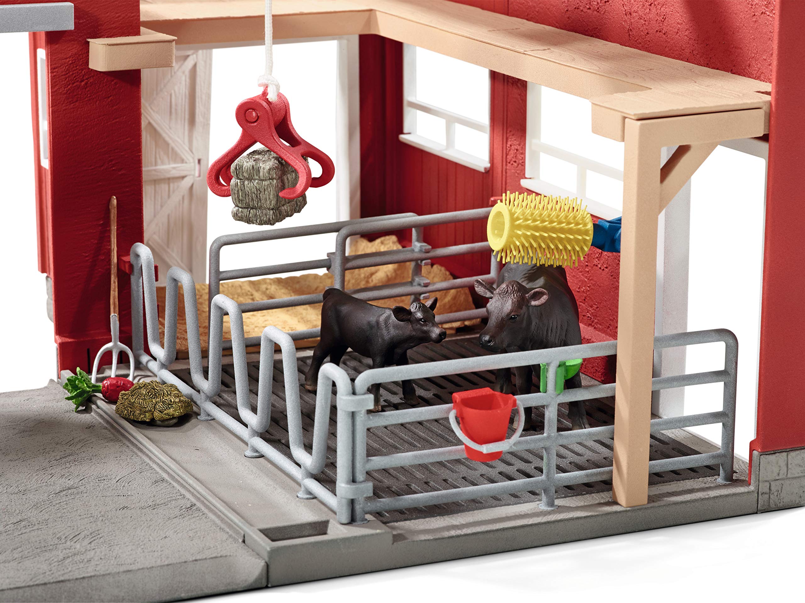 Schleich Large Red Barn With Animal Figurines Accessories Buy