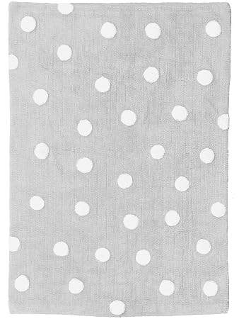 Lorena Canals Teppiche Kinderzimmer Kinderteppich Topos Grau