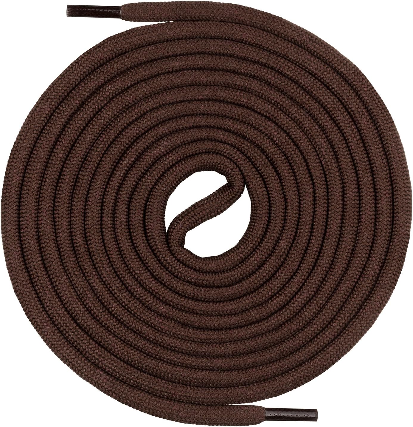 Mount Swiss© Hiking and Work Boot Laces - Extra Strong Round Polyester Laces - Diameter 5 mm Length 70 - 220 cm
