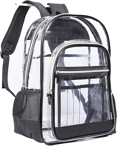 clear bookbag amazon