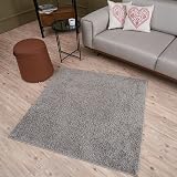 THE RUGS Living Room Rug Shaggy 120x120 Grey 30 mm Thick Polypropylene view 7