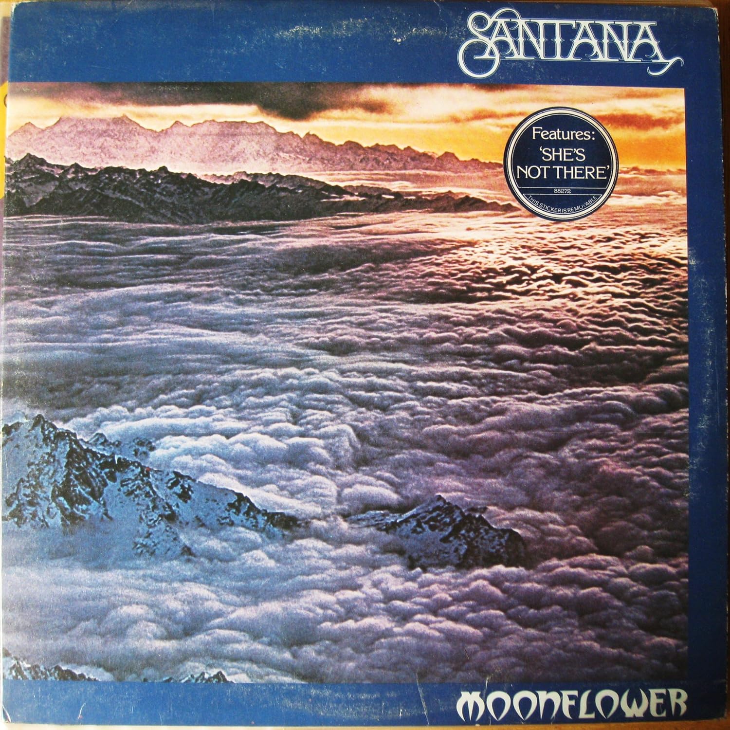 Santana Moonflower Gatefold Double Album/LP Vinyl Record 1977
