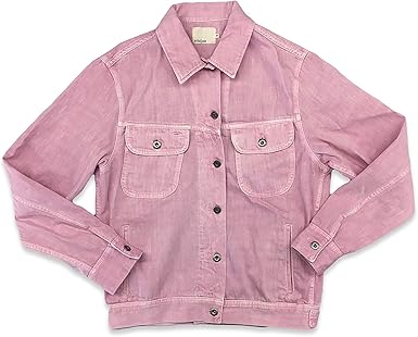 amazon pink denim jacket