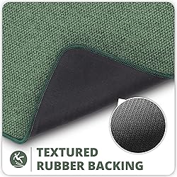 Bath Mat,Ultra Thin Bathroom Rugs,Rubber Bath Mats