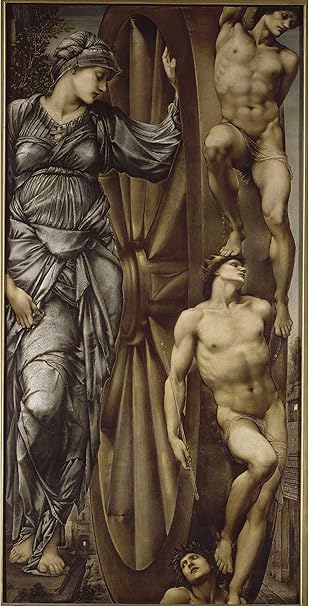 Amazon Com The Wheel Of Fortune By Edward Burne Jones Posters Prints