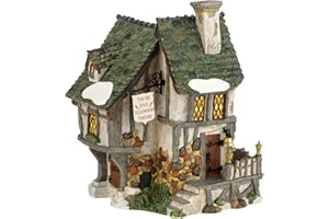 Department 56 Dickens' Village Six Jolly Fellowship Porters Lit House, 6.9 inch