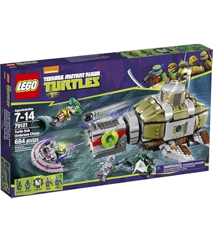 Amazon.com: LEGO Ninja Turtles 79118 Karai Bike Escape Building