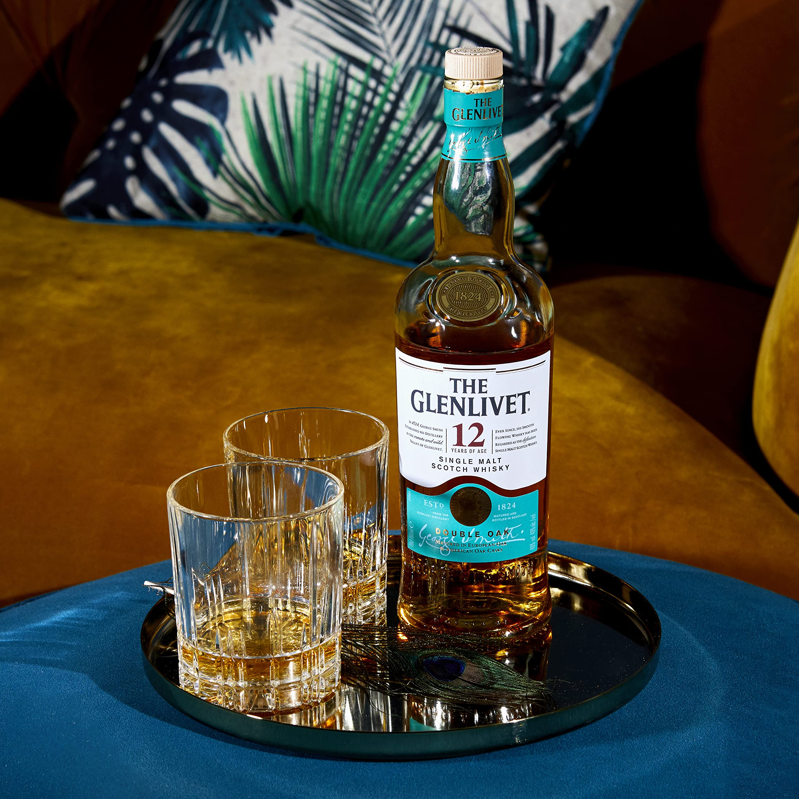 Glenlivet 12 Jahre Single Malt Scotch Whisky – Scotch aus der Speyside Region – 1 x 0,7 l 4