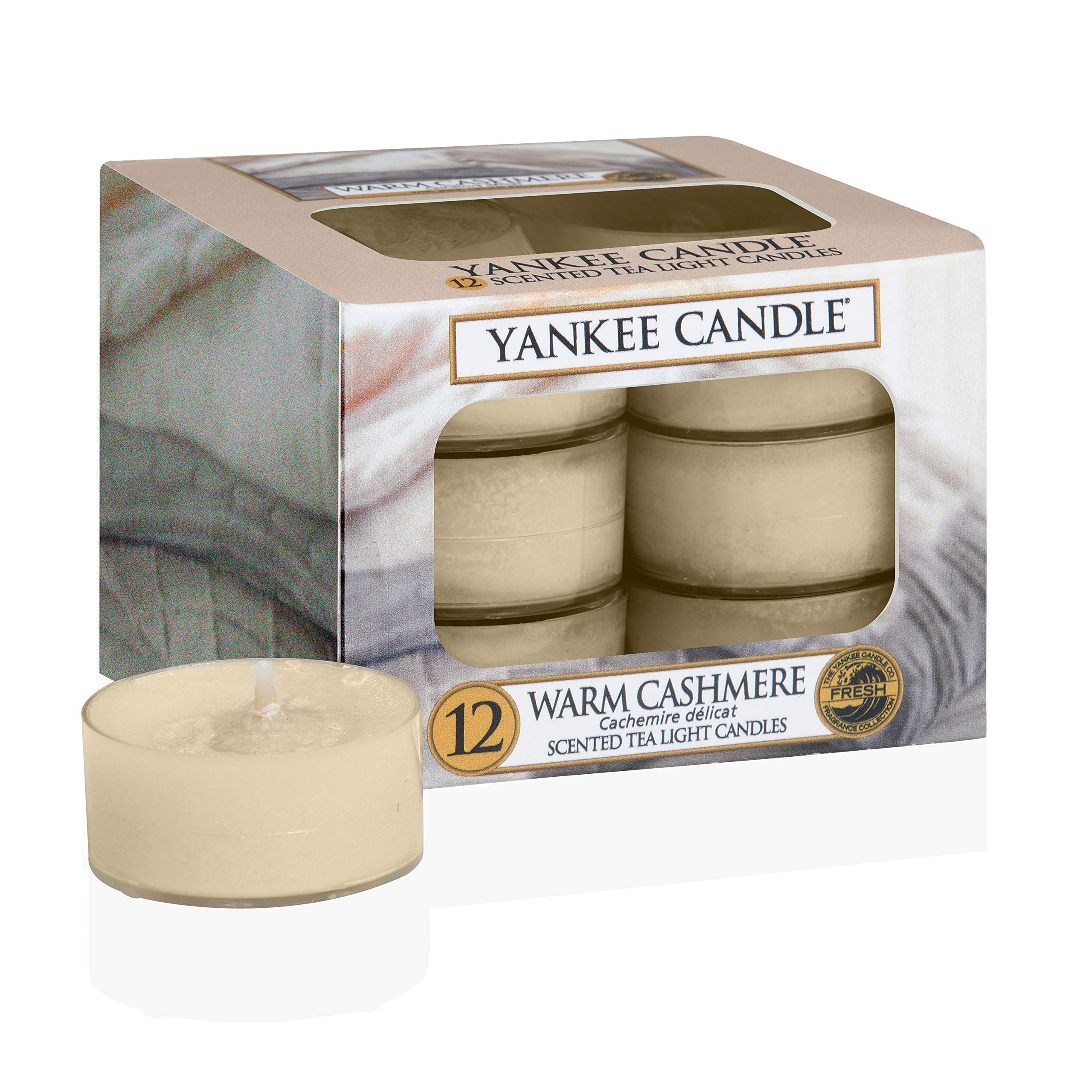 Yankee Candle Sandalwood 12 Scented Tea Lights Decoración del hogar