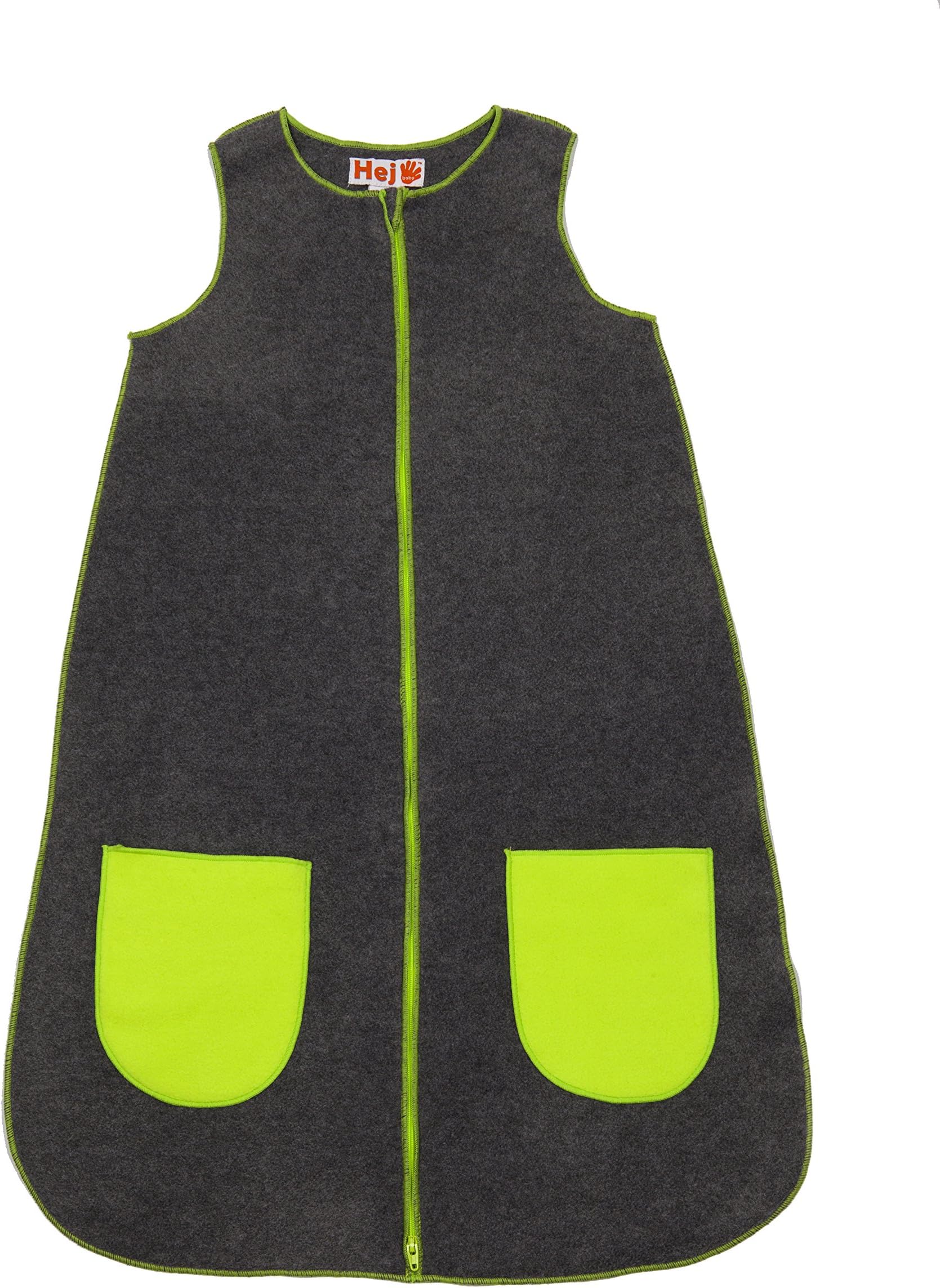 Hej Kid's Sleep Sack, Heather, 3-12m