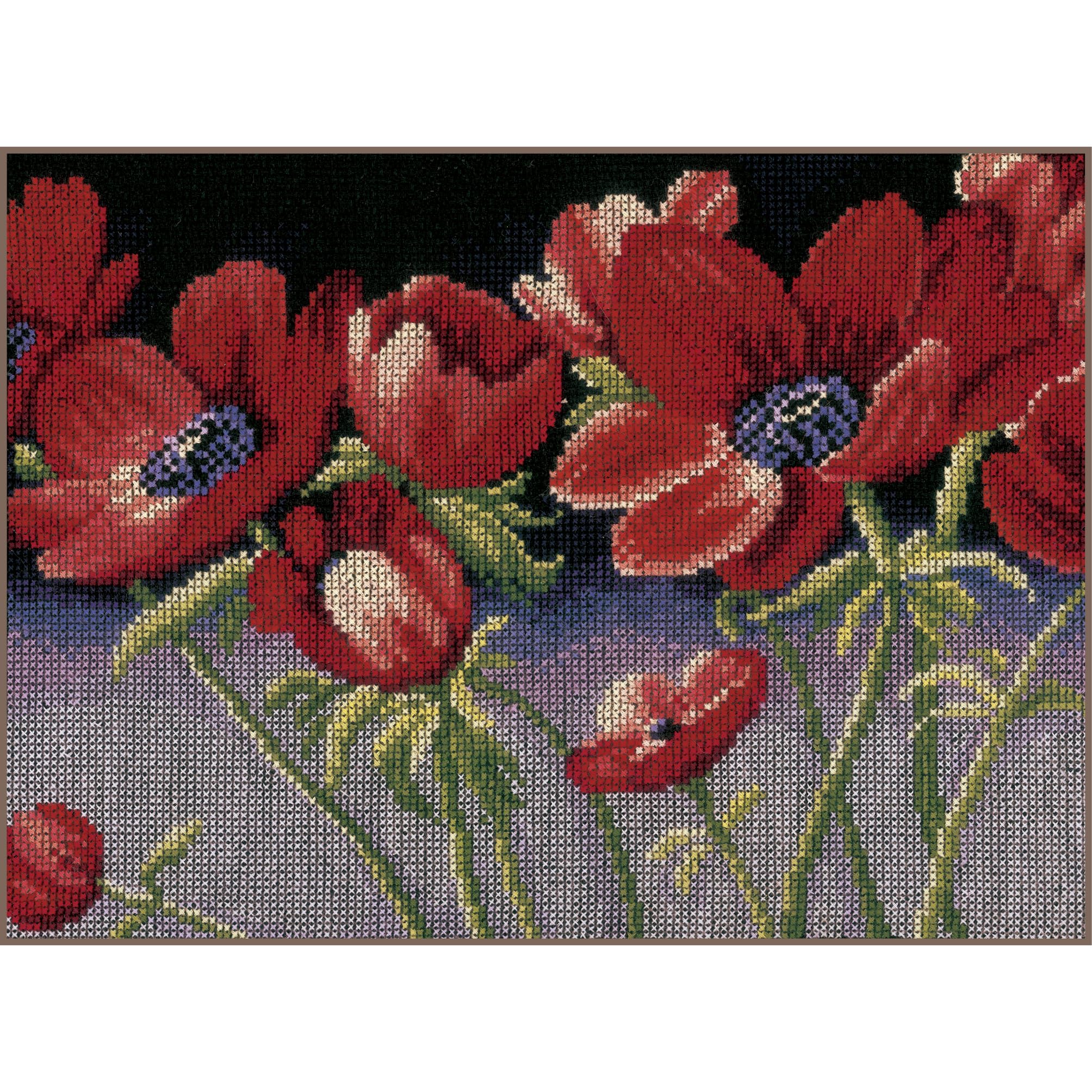 Lanarte Counted Cross Stitch Kit Feeling Fabulous (Aida), Fabric, Assorted, 32 x 22.5 x 2 cm