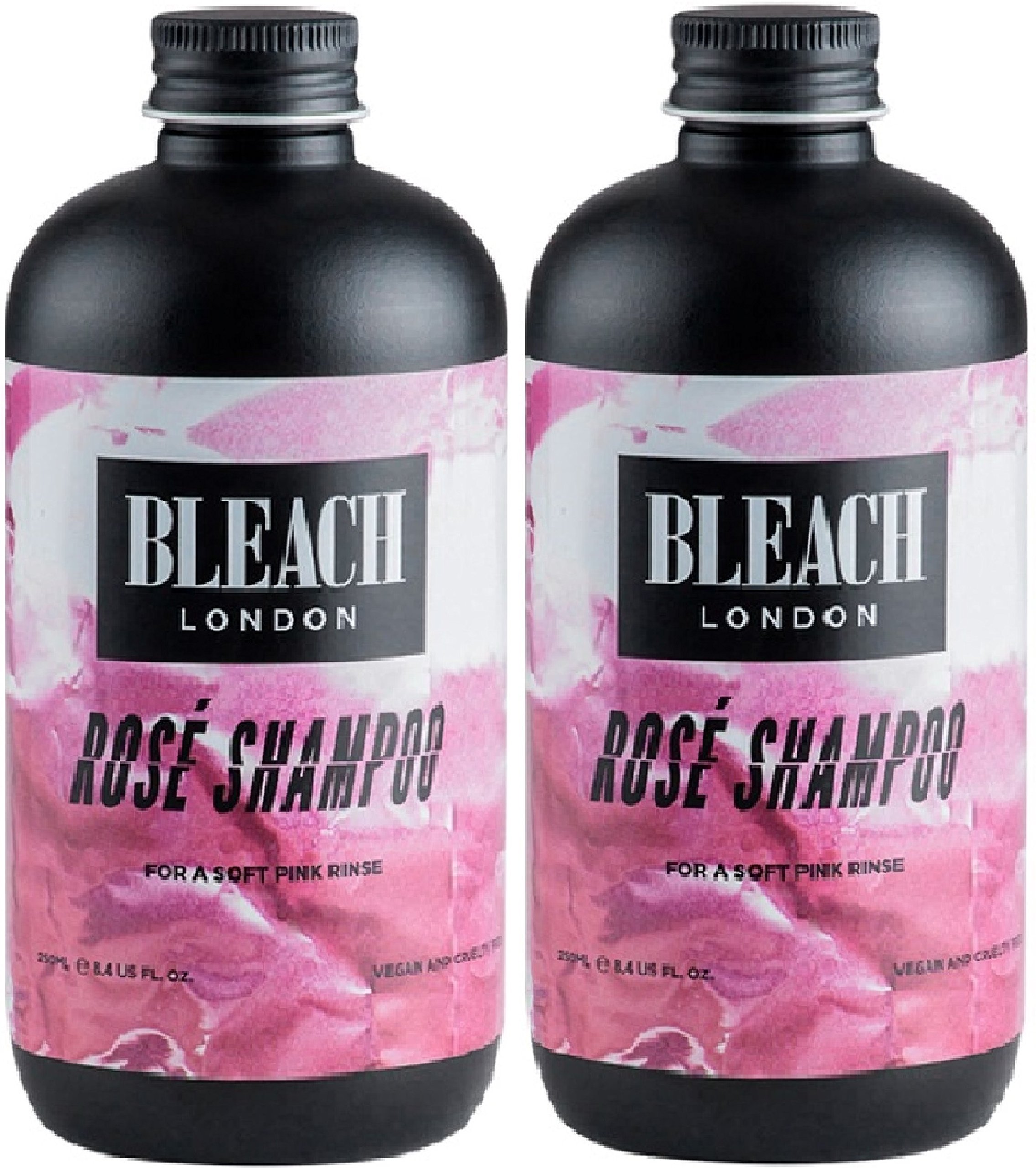 (2 PACK) Bleach London Rose Shampoo x 250ml
