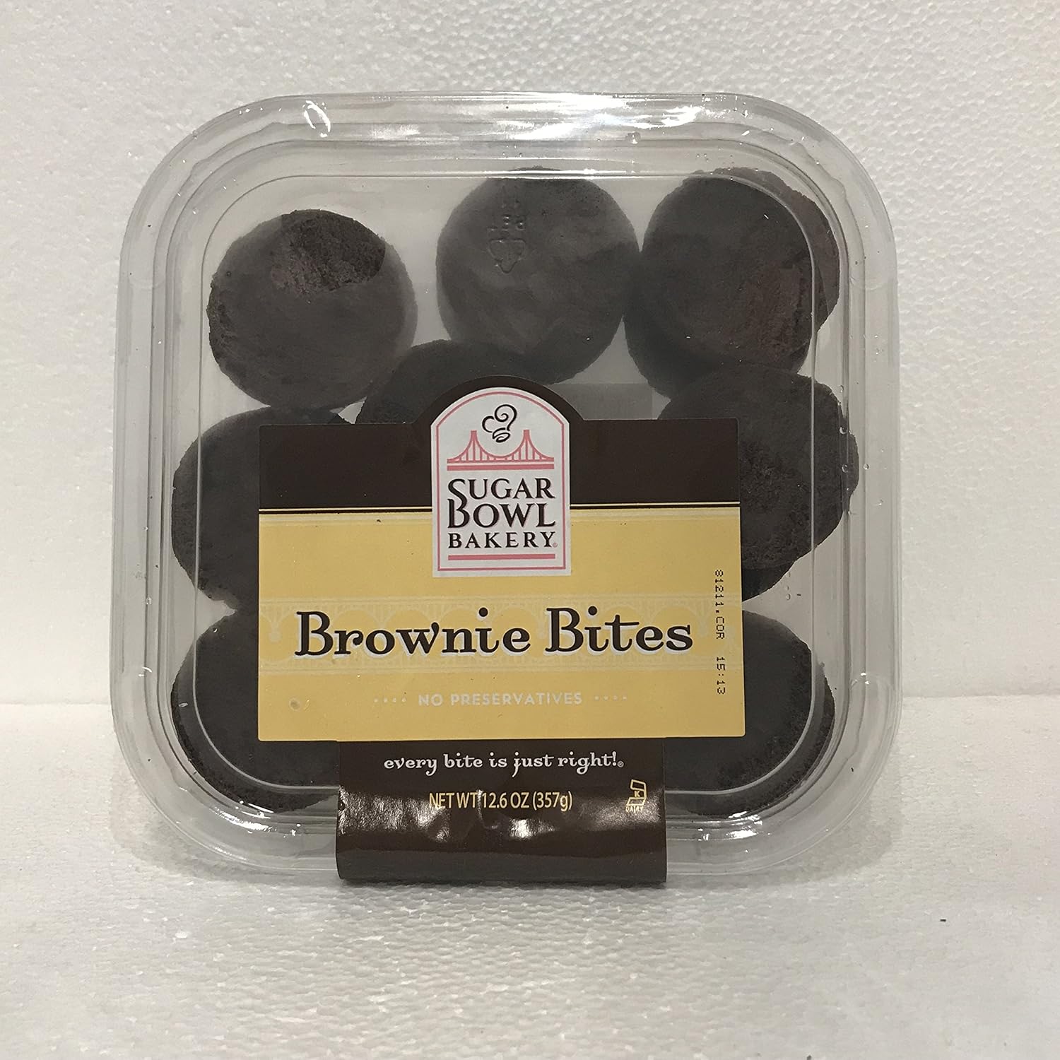 Sugar Bowl Bakery Brownie Bites 12.6 oz Pack of 3 Grocery