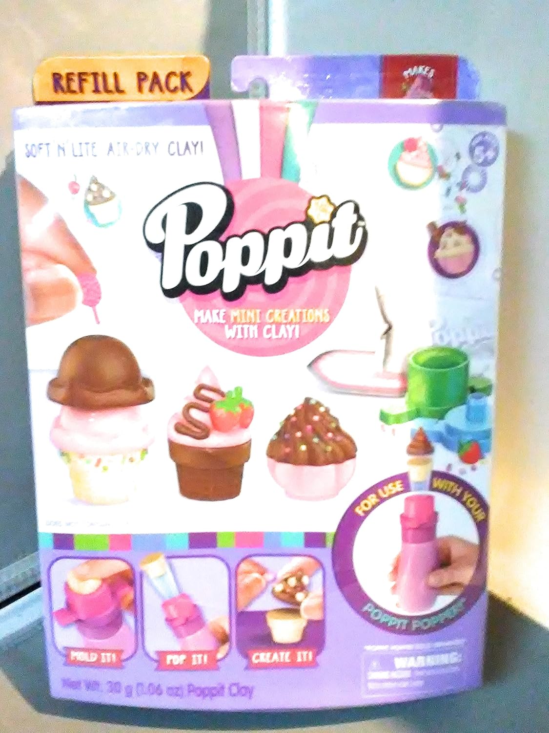 Dough Toys & Games Ice Cream Poppit Season 1 Refill Pack