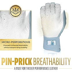 Franklin Sports MLB Batting Gloves - Infinite