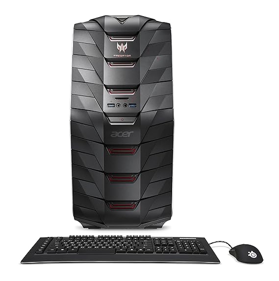 Amazon.in Buy Acer Predator Desktop, Intel Core i7, GeForce GTX 1060, 16GB DDR4, 128GB SSD, 1TB