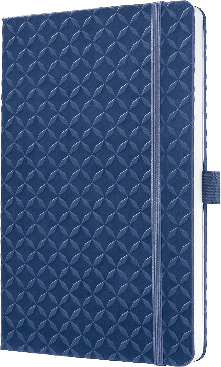 SIGEL JN101 Notebook Jolie, approx. A5, lined, hardcover, design indigo Blue, dark blue, approx. A5 (13,5 x 20,3 cm)