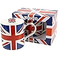 L&P China Union Jack Mug/Cup Gift Boxed Uk Souvenir London