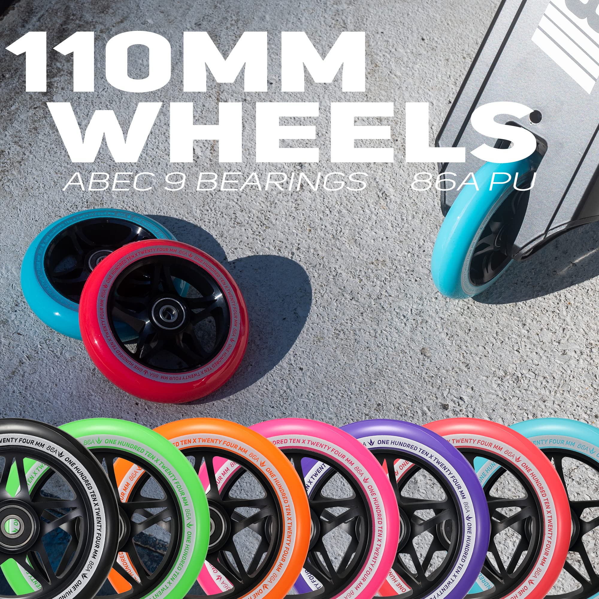 Envy Scooters ONE S3 Stunt Scooter - Trick Scooters for Kids 6-12 Years - Beginner Freestyle Scooter